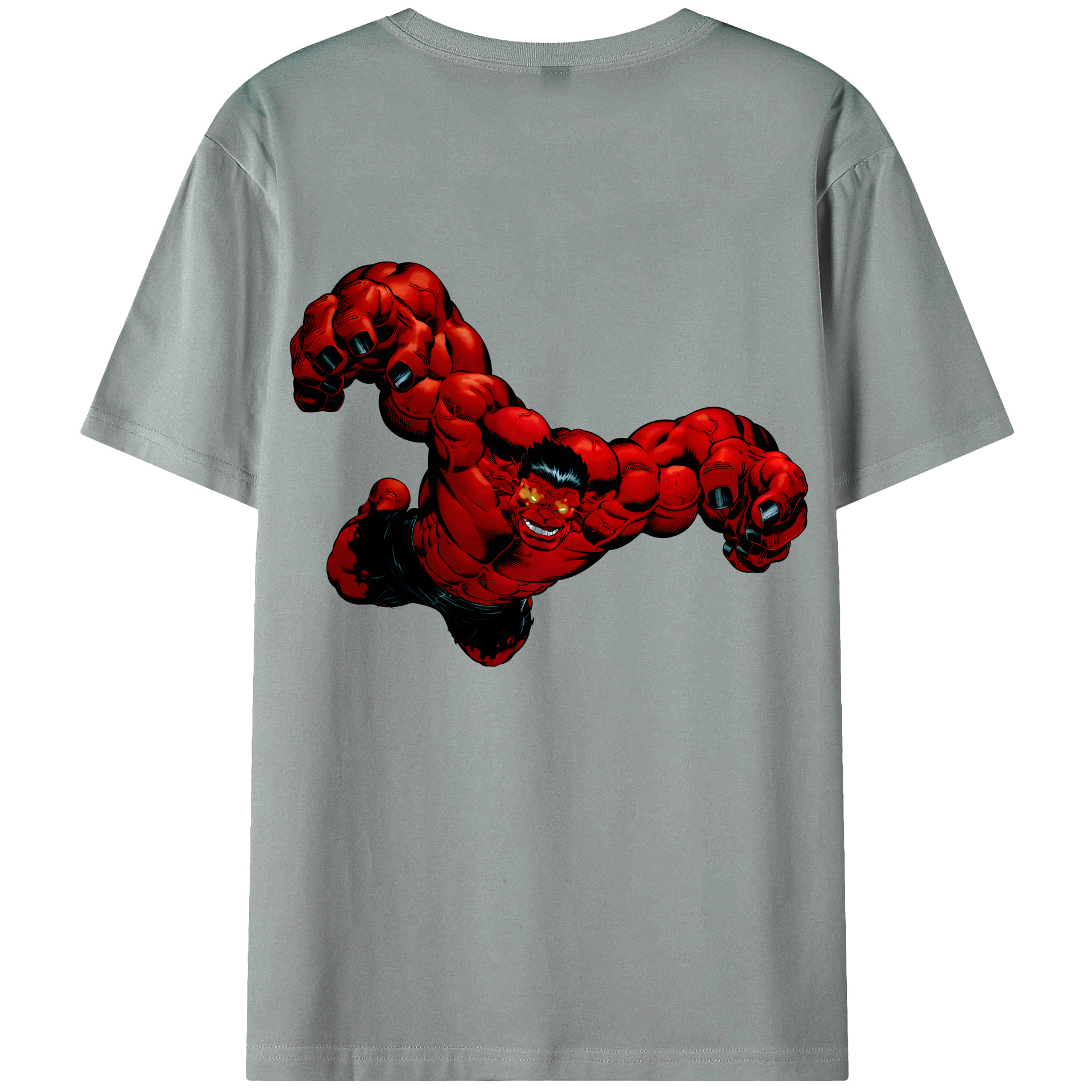 （画像用） アベンジャーズ The Avengers 綿100％ メンズ半袖Tシャツ（バックプリント） 通気性